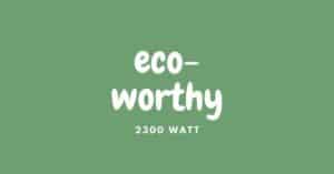 Eco-worthy 2300 watt
