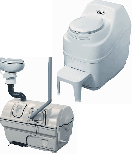 Sun-mar composting toilet