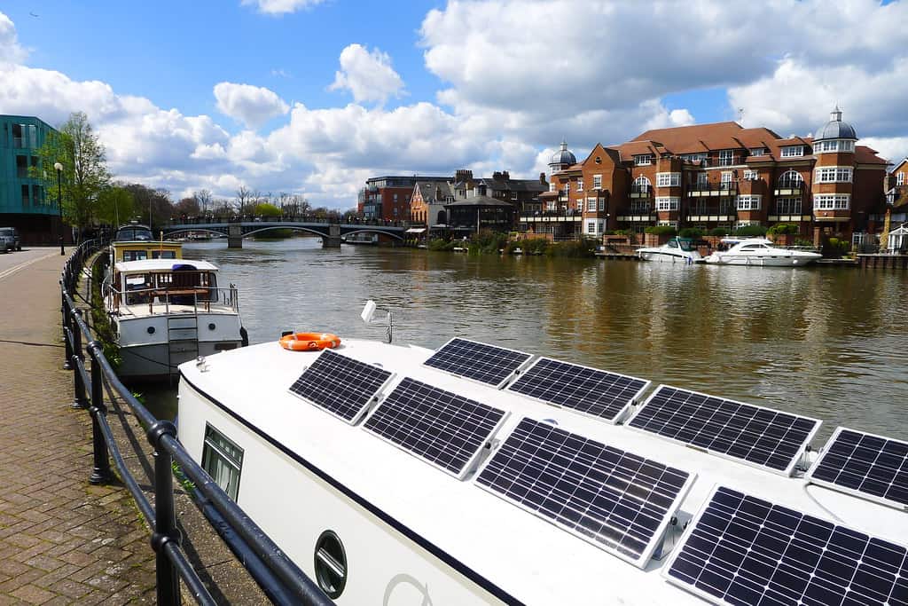 Solar Panel on Boat