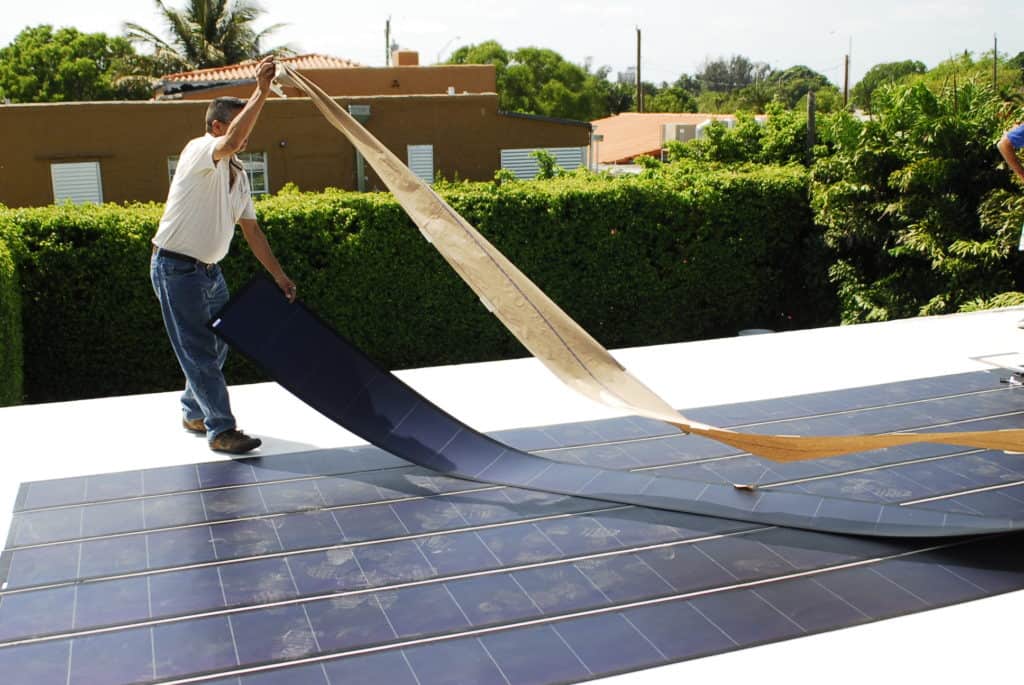 Roll-up Solar Panels