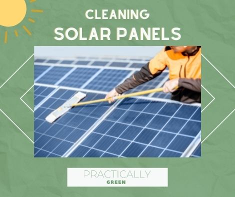 Cleaning solar panel