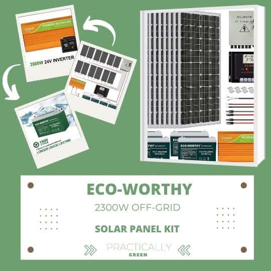 ECO-WORTHY 2300W Off-Grid Solar Panel Kit