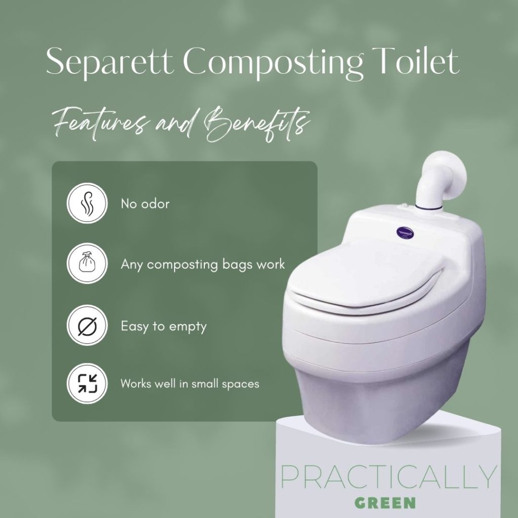 Separett composting toilet: Features and benefits